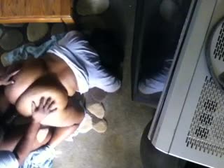 С жопастой полисвумен - скрытая камера